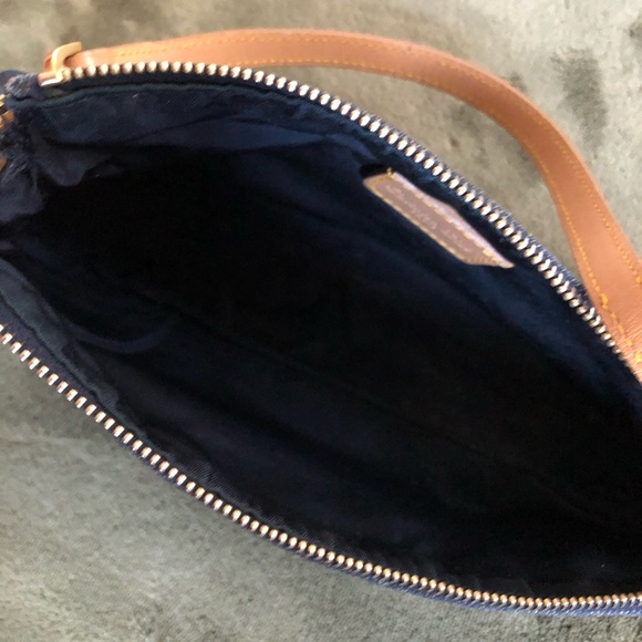 CHRISTIAN DIOR F/W 01 Mini Saddle Bag in Dark Blue Denim - Picture 4 of 10